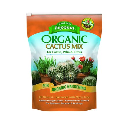 ESPOMA Organic Cacti	 Citrus and Palm Potting Mix 4 qt CA4